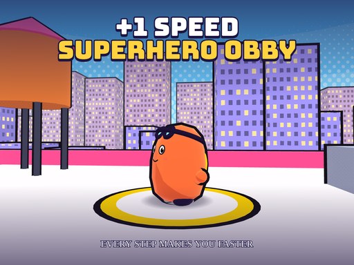 Play +1 Speed Superhero Obby