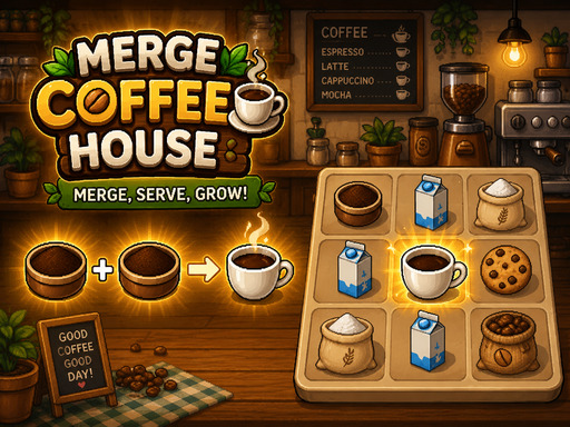 Play Coffee Merge House