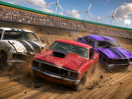 Autoderby: Schrott-Challenge spielen