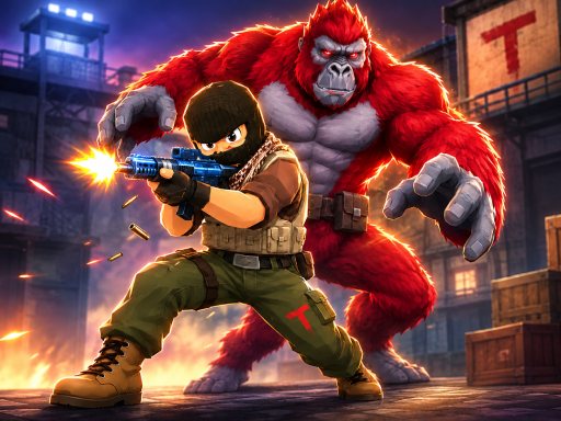 Play Gorilgo FPS: Online Shooter