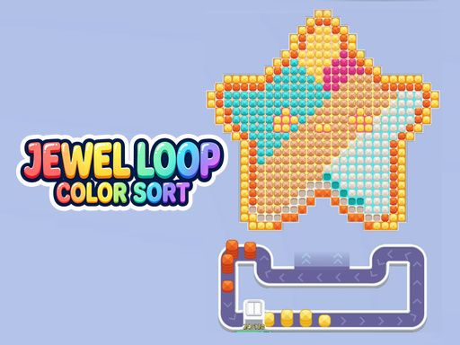 Play Jewel Loop Color Sort