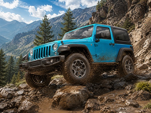 Offroad Mountain Jeep Challenge spielen