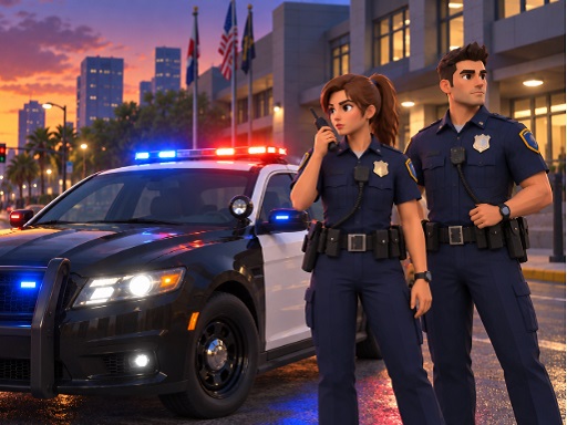Play Police Car Chase Prison Escape