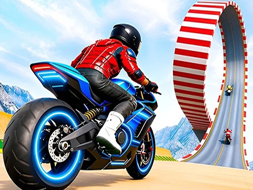 Play Ramp Rider Mega Bike Racing
