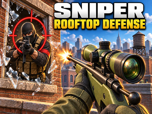 Play Sniper: Rooftop Defense