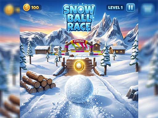 Play Snow Ball Race