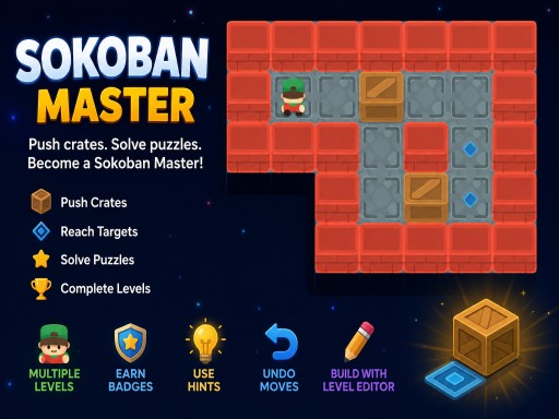 Play Sokoban Master