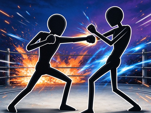 Play stickman kombat 2d
