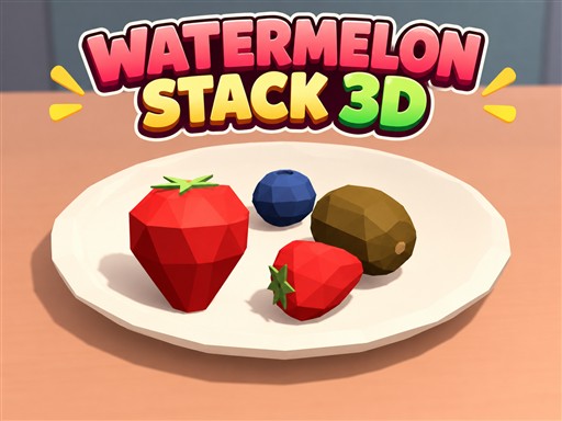 Play Watermelon Stack 3D